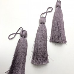 Açık Lila Tekli Püskül 10cm 1 adet-TPS-1100