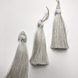 Taş Rengi Tekli Püskül 10cm 1 adet-TPS-1106