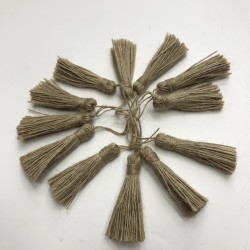 Hasır Püskül 6 cm 1 adet-TPS-1111