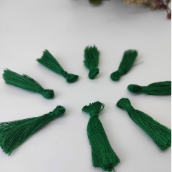 Yeşil Pamuk Püskül 10 Adet-TPS-1129