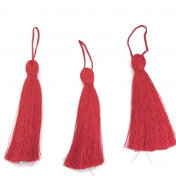 Kırmızı Püskül 10 Cm-TPS-1147