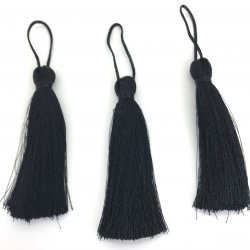 Siyah Püskül 10 Cm-TPS-1155