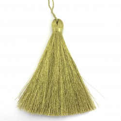 Simli Gold Püskül 10 Cm-TPS-1161