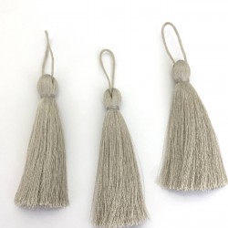 Taş Rengi Püskül 10 Cm-TPS-1172