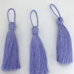 Açık Lila Püskül 10 Cm-TPS-1175