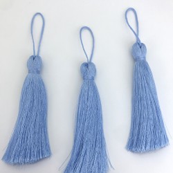 Bebe Mavi Püskül 10 Cm-TPS-1177