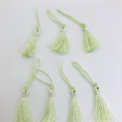 Açık Fıstık Yeşili Püskül 4 Cm-TPS-1178