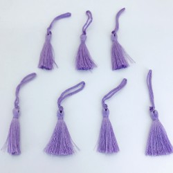 Açık Lila Püskül 4 Cm-TPS-1186