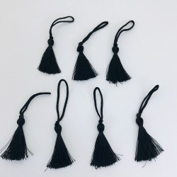 Siyah Püskül 4 Cm-TPS-1189