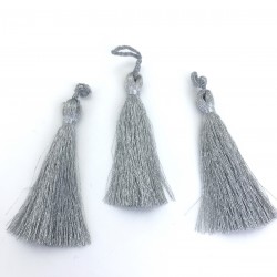 Gümüş Simli Püskül 7 Cm-TPS-1194