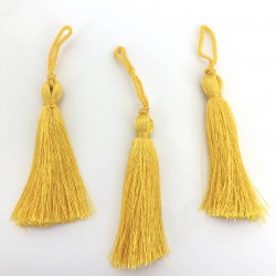 Koyu Sarı Püskül 7 Cm-TPS-1199