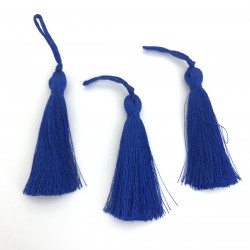 Saks Mavi Püskül 7 Cm-TPS-1205