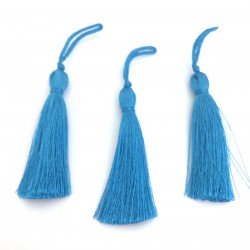 Turkuaz Püskül 7 Cm-TPS-1206