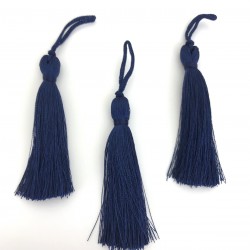 Lacivert Püskül 7 Cm-TPS-1207