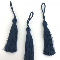 Petrol Mavi Püskül 7 Cm-TPS-1208