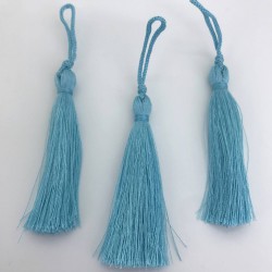 Açık Turkuaz Püskül 7 Cm-TPS-1210