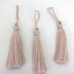 Açık Pudra Püskül 7 Cm-TPS-1233