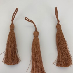 Kiremit Rengi Püskül 7 Cm-TPS-1234