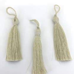 Koyu Krem Püskül 7 Cm-TPS-1235