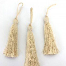 Koyu Bej Püskül 7 Cm-TPS-1236