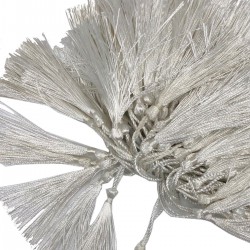 Beyaz İthal Tekli Püskül 6 Cm 100 Adet-TPS-1246