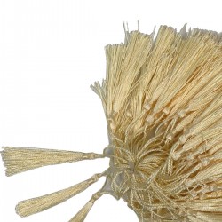 Krem İthal Tekli Püskül 6 Cm 100 Adet-TPS-1253