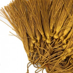 Koyu Gold İthal Tekli Püskül 6 Cm 10 Adet-TPS-1275