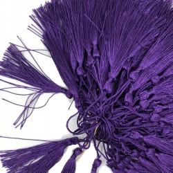 Mor İthal Tekli Püskül 6 Cm 10 Adet-TPS-1278