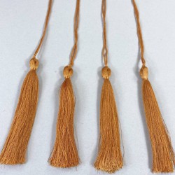 Turuncu Uzun Kep Süsleme Püskülü Boy 20 Cm-TPS-1289