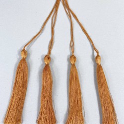 Turuncu Uzun Kep Süsleme Püskülü Boy 20 Cm-TPS-1289