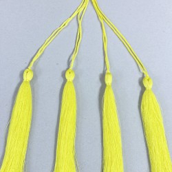 Açık Sarı Uzun Kep Süsleme Püskülü Boy 20 Cm-TPS-1296