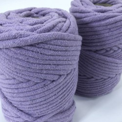 Lila Makrome İp Kordon Kaytan Dokuma İp Sepet Supla Salıncak Çanta Paspas İpi Çok Amaçlı İp Tress 10 Metre-TRESS-1001