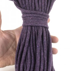 Mor Makrome İp Kordon Kaytan Dokuma İp Sepet Supla Salıncak Çanta Paspas İpi Çok Amaçlı İp Tress 10 Metre-TRESS-1008