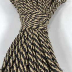 Mor Yeşil Hasır Makrome İp Kordon Kaytan Dokuma İp Sepet Supla Salıncak Çanta Paspas İpi Çok Amaçlı İp Tress 10 Metre-TRESS-1012