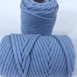 Bebe Mavi Makrome İp Kordon Kaytan Dokuma İp Sepet Supla Salıncak Çanta Paspas İpi Çok Amaçlı İp Tress 50 Metre-TRESS-5002 Bebe Mavi Makrome İp Kordon Kaytan Dokuma İp Sepet Supla Salıncak Çanta Paspas İpi Çok Amaçlı İp Tress 50 Metre-TRESS-5002