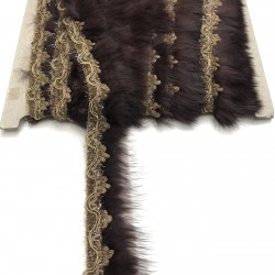 Kahve Tavşan Tüyü 1 mt-TVT-1004