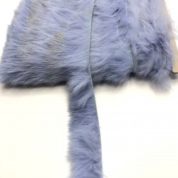 Bebe Mavi Tavşan Tüyü 1 mt-TVT-1010