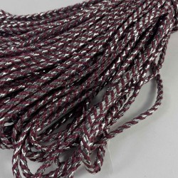 M&uuml;rd&uuml;m G&uuml;m&uuml;ş Twicord &Ccedil;ift Renkli Kordon Şerit 0,8 Mm &ndash; Dekoratif S&uuml;sleme İpi 10 Metre-TWICORD-1