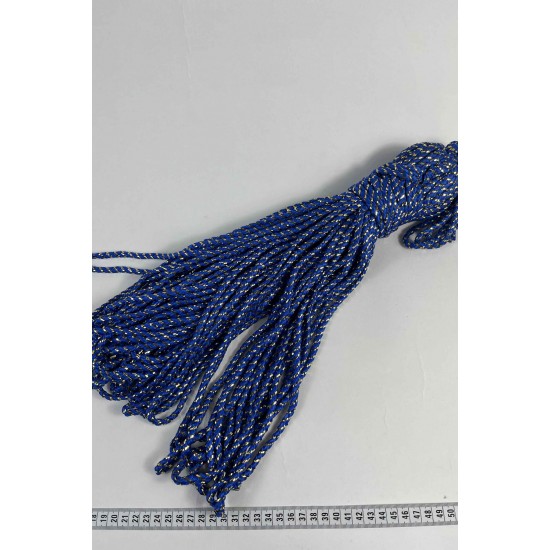 Saks Gold Twicord &Ccedil;ift Renkli Kordon Şerit 0,8 Mm &ndash; Dekoratif S&uuml;sleme İpi 10 Metre-TWICORD-3