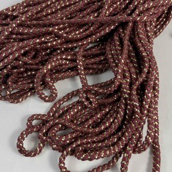 M&uuml;rd&uuml;m Gold Twicord &Ccedil;ift Renkli Kordon Şerit 0,8 Mm &ndash; Dekoratif S&uuml;sleme İpi 10 Metre-TWICORD-4