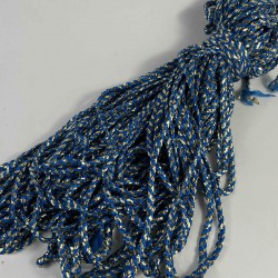 Mavi Gold Twicord &Ccedil;ift Renkli Kordon Şerit 0,8 Mm &ndash; Dekoratif S&uuml;sleme İpi 10 Metre-TWICORD-7