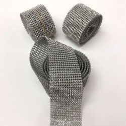 Şerit Kemer Gümüş (8*120 cm)-USA-1004