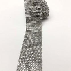 Şerit Kemer Gümüş (8*120 cm)-USA-1004