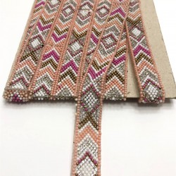 Turuncu Ütü ile Yapışan Renkli Şerit 2 Cm-USA-1025