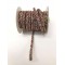 Rengarenk Boncuk İşlemeli Şerit 1 cm-USA-1072