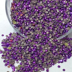 Ütü İle Yapışan Taş Mor 1 Paket 25 Gram-UYT-3 Ütü İle Yapışan Taş Mor 1 Paket 25 Gram-UYT-3