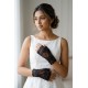 Velmirel Lace Siyah Gelin Eldiveni &ndash; Dantel İşlemeli Vintage Şıklık Nikah & D&uuml;ğ&uuml;n Aksesuarı-VELMIREL-1