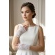 Velmirel Lace Beyaz Gelin Eldiveni &ndash; Dantel İşlemeli Vintage Şıklık Nikah & D&uuml;ğ&uuml;n Aksesuarı-VELMIREL-2