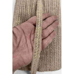 Hasır Vensora Hasır Dalga Detaylı Hasır Dekoratif Şerit 1 Metre Paketleme S&uuml;sleme-VENSORA-3