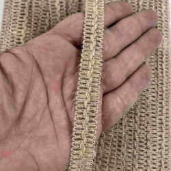 Hasır Vensora Hasır Dalga Detaylı Hasır Dekoratif Şerit 1 Metre Paketleme S&uuml;sleme-VENSORA-3